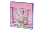 Martinelia Super Girl Beauty Set & Notebook Set Di Smalti + Taccuino + Palette Di Ombretti + Applicatore