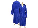 A&R 026.50 | Accappatoio Da Uomo Con Cappuccio Accappatoio Con Cappuccio - Colore: True Blue - Taglia: S/M