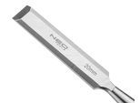 Neo Tools Scalpello Per Legno, Scalpello, Sgorbia, Larghezza Lama 10-38 Mm, Lama In Acciaio Al Crv, Manico In Legno Per Il Massimo Comfort, Rinforzo Antiurto (20 Mm)