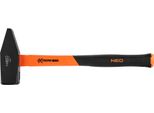 Neo Tools Martello Da Fabbro 300-2000G, Manico In Fibra Di Vetro, Per Officine Di Fabbro, Falegname E Lattoniere - 2000G