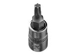 Neo Tools Punta Torx Con Supporto, Punta Torx, Punta A Stella 1/4", Pezzo Corto, 37 Mm, Alta Qualità, In Acciaio Al Cromo Vanadio, Lunga Durata, Punta Robusta (TX20)"
