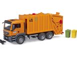 Bruder 03760 Man Tgs - Contenitore Rifiuti Ribaltabile Da Aprire, Da 4 Anni
