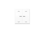 Jung BTAS17102PWW Jung Home Pulsante A 2 Vie Con Simboli A Freccia (BTAS17102PWW)