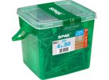 Vite Per Facciate Spax In Acciaio Inox A2 4,5 X 50 Mm 500 Pz. Scatola Maniglia Argento