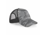 Beechfield B694 | Camo Snapback Trucker Cap - Colore: Arctic Camo - Taglia: Taglia Unica