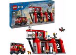 Lego City 60414 Stazione Dei Pompieri Con Autopompa