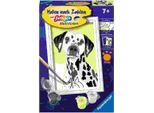 Ravensburger - Pittura Per Numeri 23755 - Cane Carino - Bambini Dai 7 Anni In Su