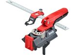 Dima Di Tassellatura Kwb Con Righello Da 30 Cm, Fori Da 3 A 12 Mm, Comprese Le Dimensioni Dei Fori Di Carotaggio, Dima Per La Foratura Diritta Di Legno, Metallo E Molto Altro, Dima Di Foratura Per Tassellatura