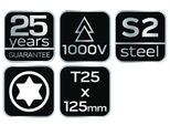 Neo Tools Cacciavite Torx Per Elettricisti Vde, Isolato 1000V - T25 X 125 Mm