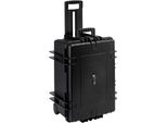 B&W Outdoor Case 6800 Con Sistema Divisorio Nero