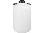 Barile Pannon Fermet 50 Litri, Con Filetto, Fusto In Plastica A Bocca Stretta Per Fermentazione, Acqua Potabile, Collo 115 Mm