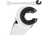 Neo Tools Chiave Ad Anello A Cricchetto | Chiave A Cricchetto Combinata Con Cricchetto In Acciaio Al Cromo Vanadio - Chiave A Cricchetto Combinata Misura 19 Mm