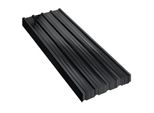 Tolletour 129X46Cm Lamiera Grecata 36 Pezzi Set Pannelli Tetto Antracite Per Capannone Carport, Lamiera Profilata Parete Lamiera Tetto (Per 21M²)
