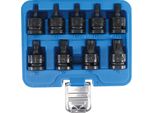 Bgs 5486 Set Di Bussole Di Potenza | Attacco Quadro 12,5 Mm (1/2") | Profilo A T (Per Torx) T20 - T70 | 9 Pz."
