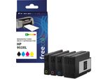 Freecolor K10637F7 Freecolor Patrone Hp 953XL Color Bk/C/M/Y Remanufactured