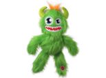 Giocattolo Cane Fantasy Monsters Peloso Spaventapasseri Fischiante Verde 35 Cm