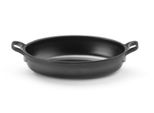 Miniatur-Pfanne, Oval, Fine Dine, Schwarz, 155X80X(H)37Mm