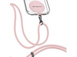 Simply Lace - Laccio Universale Per Smartphone Con Placchetta Rosa
