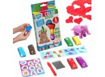 Plastilina Ciastolina Plastic Neon Kit Di Modellazione 9 Colori 41175