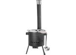 Set Partyset, Per Paiolo, Per Feste, Completo, Per Goulash, Paiolo 22 Lit., Con Mestolo, Coperchio E Cucchiaio Di Legno