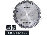 Kwb 587168 Lama Circolare In Metallo Duro 200 X 16 Mm 1 Pz