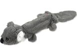 Cane Fantasia Giocattolo Riciclato Koala Con Bottiglia In Pet Cigolante Con Coda Frusciante 50Cm