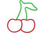 Neon Led Decorazione Cherry Verde E Rosso NNE23 Neolia