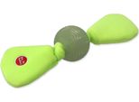 Cane Giocattolo Fantasy Glow Ball Bianco Tpr Che Si Illumina Al Buio 25 Cm