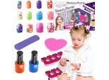 Set Per Nail Art Adesivi Per Unghie E Modellatore Glitter Per Unghie