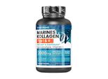 Collagene Con Acido Ialuronico Vitamina C, Collagene Idrolizzato Di Qualità Propria Di Tipo 1&2 Collyss Cartidyss, Integratore Di Collagene E Acido Ialuronico Con Vitamina C, 180 Compresse Di Collagene Marino, Vitastrong