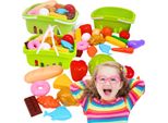 Carrello Della Spesa Con Set Di Generi Alimentari, Divertente Cestino 8720