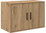 Vidaxl Armadio A Muro Per Garage Materiale Artigianale In Legno Di Quercia