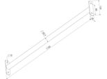 Tribecco® Barra Orizzontale Barra Da Ginnastica Barra In Metallo (115 Cm, Verde Lind )