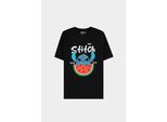 Maglietta Lilo & Stitch - Stitch Watermelon (Nero) L