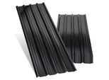 12X Lastre Trapezoidali 129X46Cm = 7M² Pannelli Per Tetti Lastra Per Tettoia Carport Lastra Profilata Lastra Per Pareti Lastra Per Tetto Zincata Antracite Lastra Ondulata