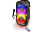 Esperanza EP156 Bt Fm Led Rgb Karaoke Speaker Black 20W