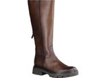 Gabor 7185924 Stivali Da Donna, Stivali A Gambo Lungo, Pelle, Marrone, Plantare Estraibile - Scarpe Da Donna Stivali Comodi / Stivaletti, Marrone, Pelle (Nappa), Altezza Tacco: 20 Mm