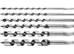 Verto Punte A Spirale Per Legno 230 Mm, Set Di 6 Pezzi.