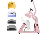 Pressa Per Cappelli Succebuy Con Due Piastre Intercambiabili (160 X 65 Mm / 160 X 80 Mm), Dispositivo Di Riscaldamento Con Controllo Preciso Della Temperatura E Del Tempo, Adatta Per Fasce, Maschere Per Il Viso E Cappelli In Rosa