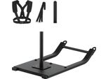 Succebuy Slitta Portapesi Per L'allenamento Della Forza, Attrezzatura Fitness Per Aumentare La Velocità Durante Gli Esercizi Sportivi, Slitta Da Allenamento Con Cintura, Adatta Per Dischi Da 25/51 Mm