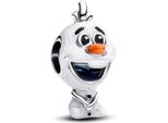 Pandora X Disney Charm Olaf Frozen Emallie Bianco 793978C01