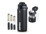 Elegante Borraccia In Acciaio Inox 700 Ml | Bottiglia Isolata A Doppia Parete E A Prova Di Perdite | Bottiglia Thermos Senza Bpa Con Tappo Di Sicurezza | Per Lo Sport