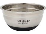 Howhomely | Ciotola Per Mescolare - Ciotola Per Mescolare - 20 Cm - Acciaio Inox - Ciotola Da Cucina - Antiscivolo Con Scritta