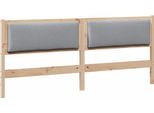 Vidaxl Testiera Altro Marrone 180 Cm In Legno Di Pino Massiccio