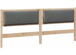 Vidaxl Testiera Altro Marrone 180 Cm In Legno Di Pino Massiccio
