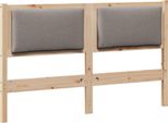 Vidaxl Testiera Altro Marrone 140 Cm In Legno Di Pino Massiccio