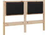 Vidaxl Testiera Altro Marrone 120 Cm In Legno Di Pino Massiccio