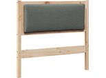 Vidaxl Testiera Altro Marrone 100 Cm In Legno Di Pino Massiccio