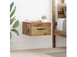 Vidaxl Comodino 2 Pezzi In Legno Di Recupero 35 X 35 X 20 Cm Materiale A Base Di Legno