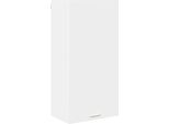 Vidaxl Armadio A Muro Con Contenitore Bianco 50 X 31 X 100 Cm Materiale A Base Di Legno